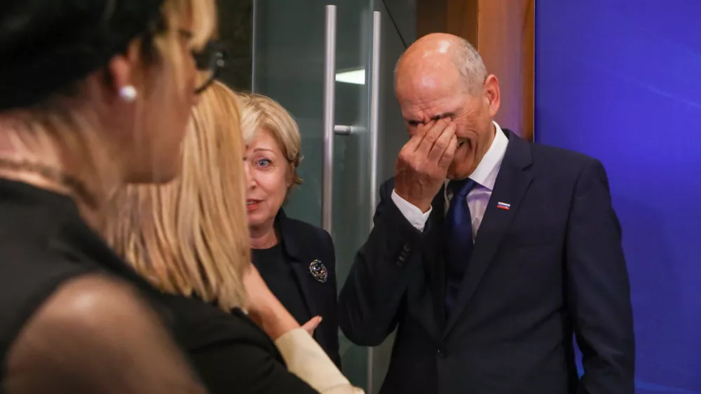SDS Jannez Jan&scaron;a22.3.2026 - volitve v državni zbor 2026 - parlamentarne volitve 2026 - Foto: Luka Cjuha / Foto: Luka Cjuha