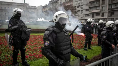 15.3.2025 - Beograd - Srbija - študentski protest - največji shod v zgodovini SrbijeFoto: Luka Cjuha