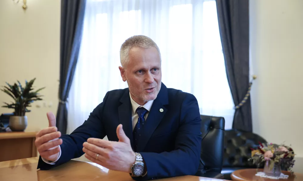 - 14.05.2026 - Damjan Orož, predsednik vrhovnega sodi&scaron;ča//FOTO: Jaka GasarOPOMBA: ZA OBJEKTIV - INTERVJU