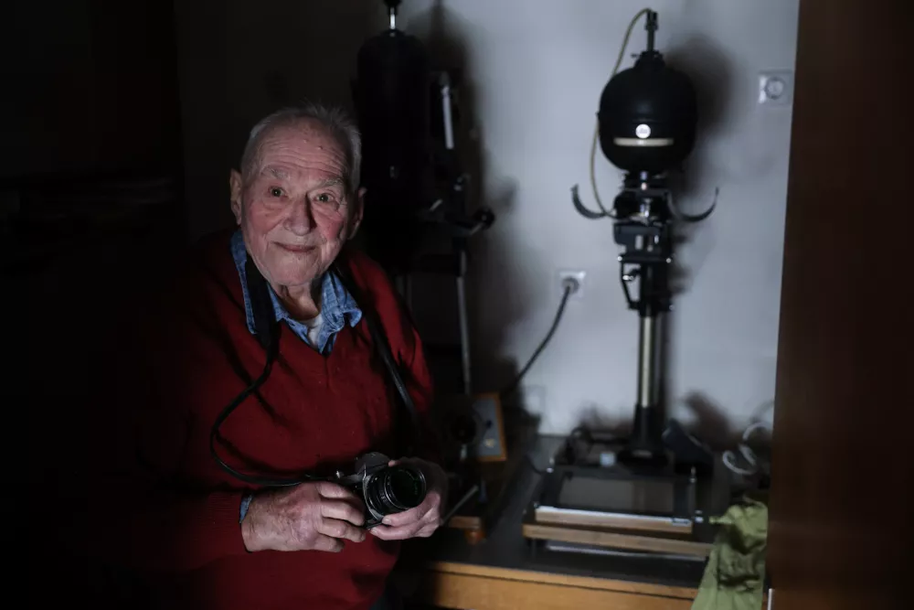 - 10.05.2026 - Janez Koro&scaron;in, najstarej&scaron;i slovenski fotograf//FOTO: Jaka Gasar