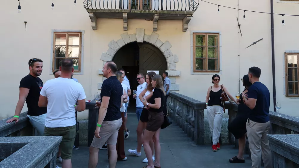 Okusi Vipavske, vinski in kulinarični festival Vipavske doline, vino, kulinarika, zelen, pinela, dvorec Lantieri / Foto: Nata&scaron;a Bucik Ozebek
