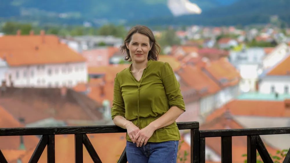 20.05.2026. - Mojca Volkar Trobel&scaron;ek, učiteljica leta 2026. Učiteljica slovenskega jezika na Osnovni &scaron;oli Stranje.//FOTO: Bojan Velikonja / Foto: Bojan Velikonja