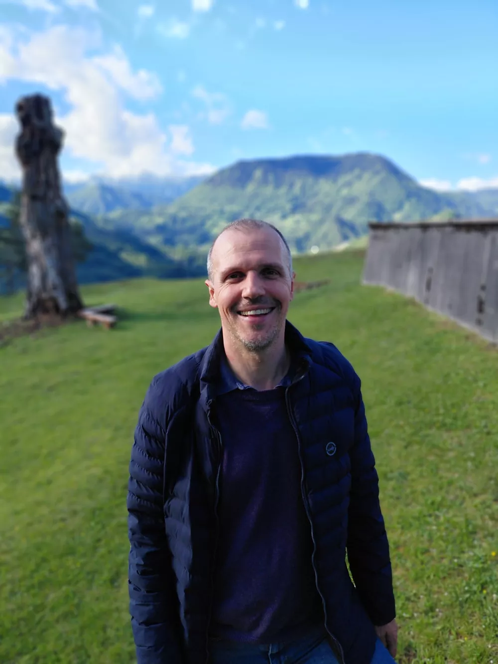 Direktor Turizma Cerkno Gregor Novakovič