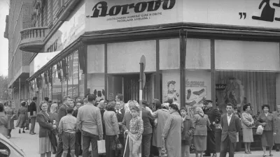 gneča pred borovom 1960