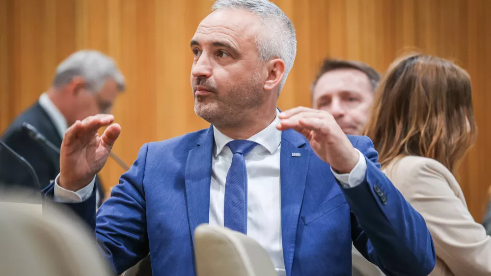 Ljubljana, DZ.Predstavitev kandidata za ministra za kmetijstvo Janeza Ciglerja Kralja pred pristojnim odborom DZ. 