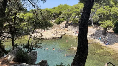 Dead Sea on the island of Lokrum in Croatia