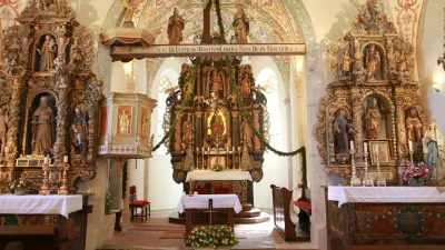 Notranjost cerkve sv. Marjete / Foto: Lidija Peterlin 