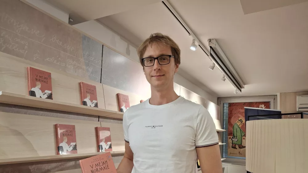 David Zupančič, infektolog in pisatelj / Foto: Meta Černoga