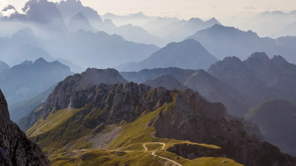 Pravljični pogled na Julijske Alpe