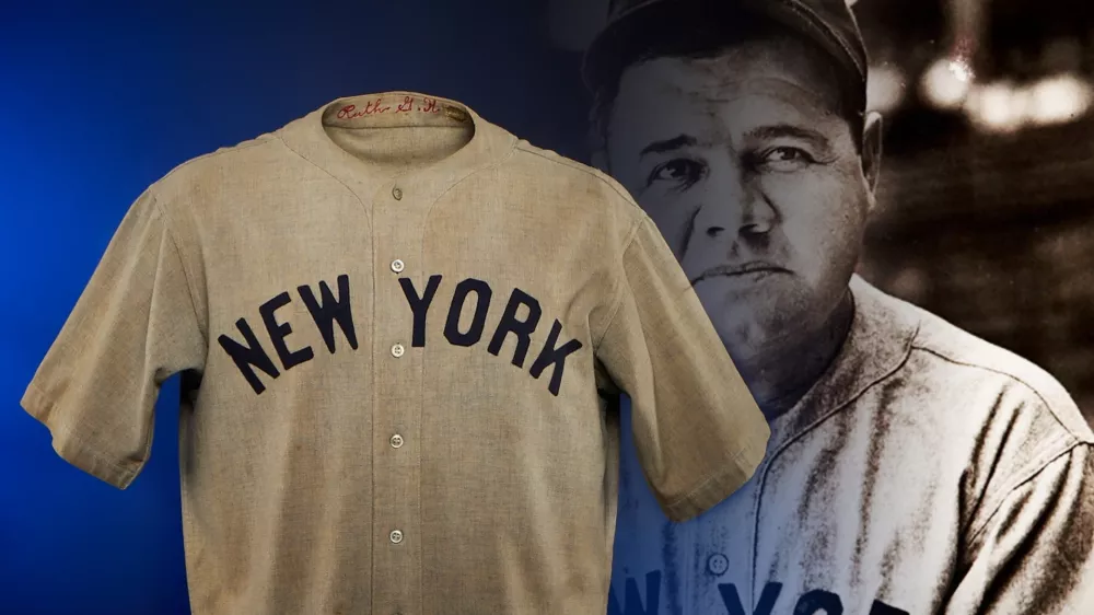 Babe Ruth dres / Foto: Heritage Auctions, Ha.com