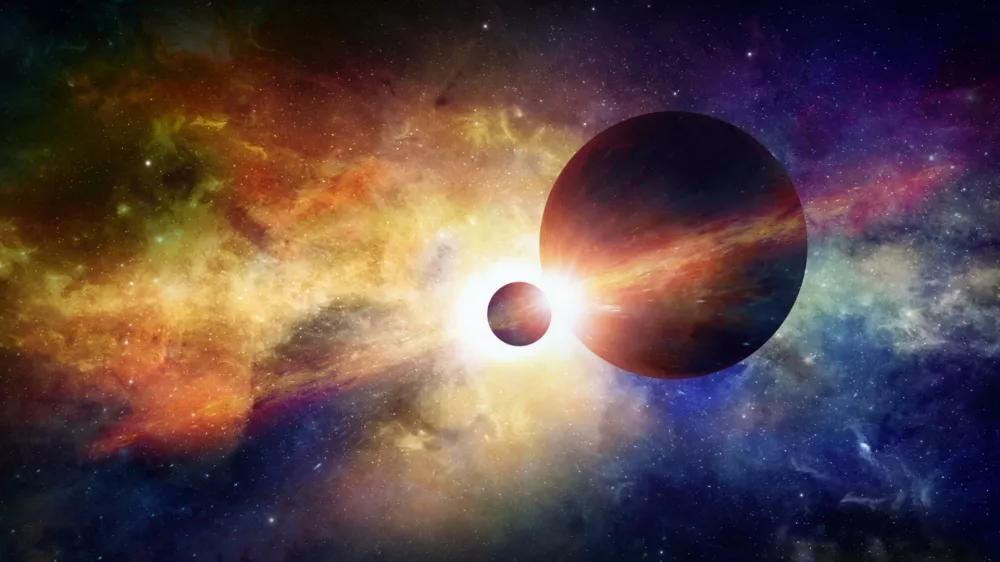 Ilustracije planetov in zvezde. Slika je ilustrativna. / Foto: Istock