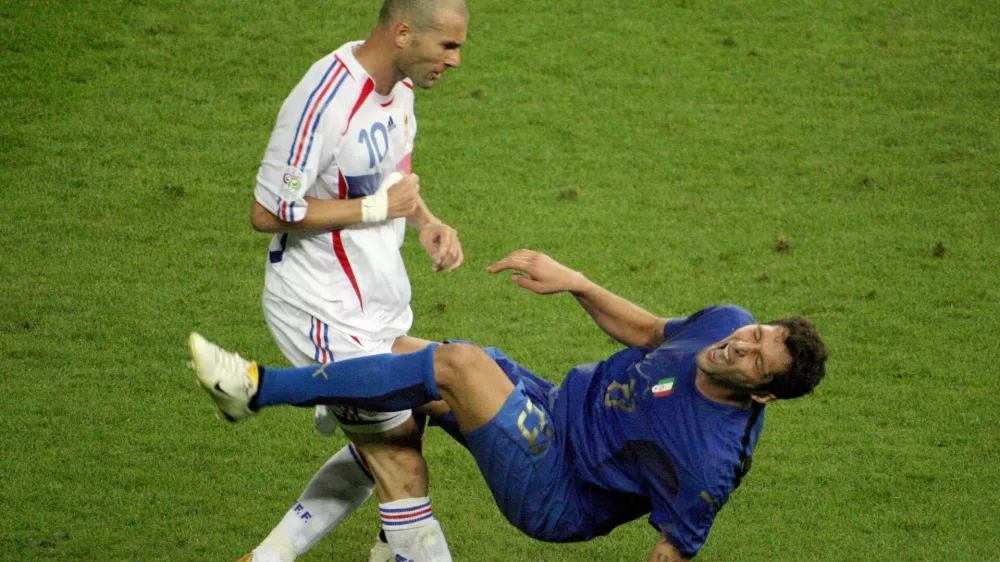 Zinedine Zidane, Marco Materazzi, Berlin, sp 2006