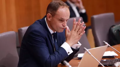 ​Tomaž Skale​01.06.2026 - predstavitev ministra za gospodarstvo, delo in športAnže LogarFoto: Tomaž Skale