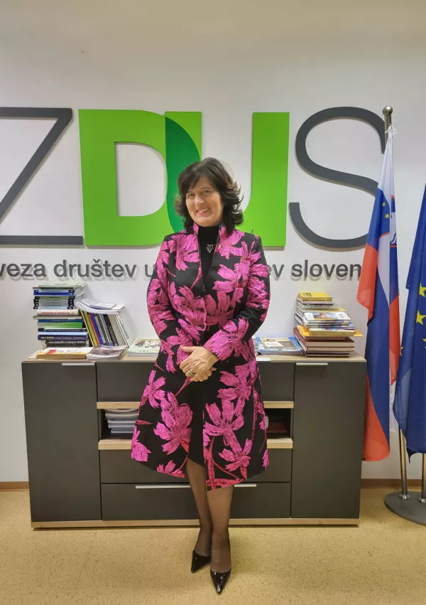 Zdenka Jan, Zdus, predsednica, zveza dru&scaron;tev upokojencev / Foto: Osebni Arhiv
