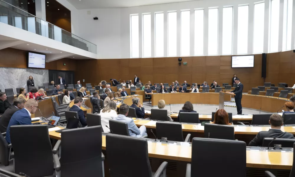 15.06.2026 Državni zbor - parlament - Izredna seja DZ, na kateri bodo odločali o spremembah zakona o lokalnih volitvah ter obravnavali mandatno-volilne zadeve, v okviru katerih bi DZ potrdil mandata nadomestnima poslankamafoto: Nik Erik Neubauer