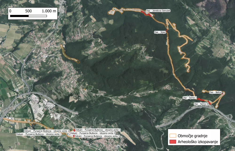 arheolo&scaron;ke raziskave drugi tir, ZVKDS, Center za preventivno arheologijo / Foto: Zvkds