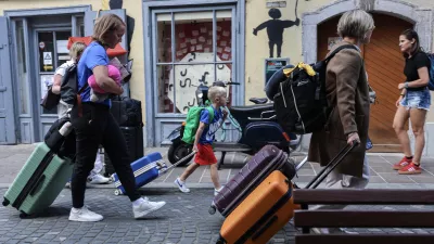 - 22.07.2026 - turisti, turizem v Ljubljani, airbnb, oddaja stanovanj, ključavnica//FOTO: Jaka Gasar