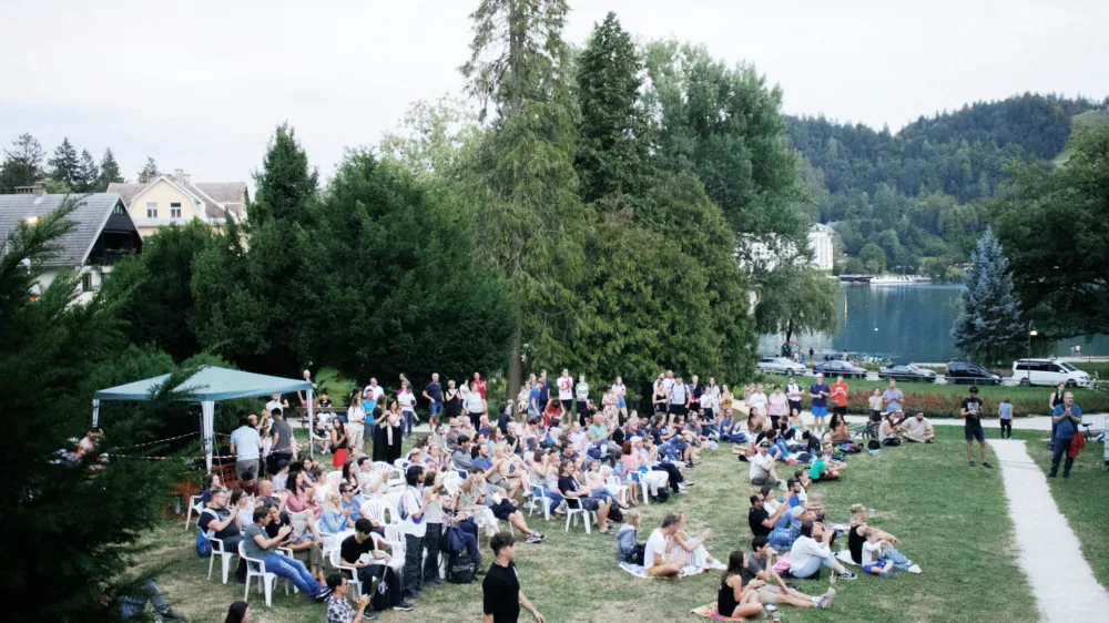 Bled bo &scaron;tiri dni živel s filmom pod zvezdami