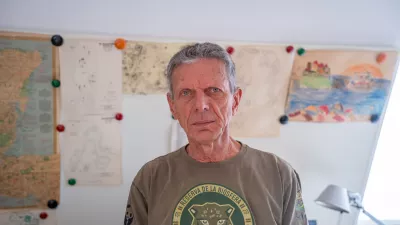 Ljubljana, ZRC SAZU.Arheolog in arheoastronom Ivan Sprajc.