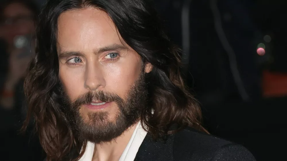 Jared Leto - Outside arrivals at the Tom Ford Womenswear Fall/Winter 2025-2026 fashion show as part of Paris Fashion Week on March 5, 2025 in Paris, France.//03HAEDRICHJM_JMH.037/Credit:JM HAEDRICH/SIPA/2503061057,Image: 972699672, License: Rights-managed, Restrictions:, Model Release: no