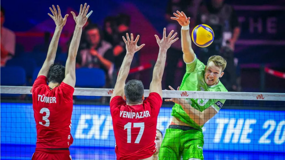odbojka, rok možič, slovenija, turčija, kitajska, liga narodov