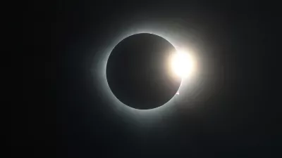 A solar eclipse is seen from Mazatlan, Mexico April 8, 2024. REUTERS/Henry Romero