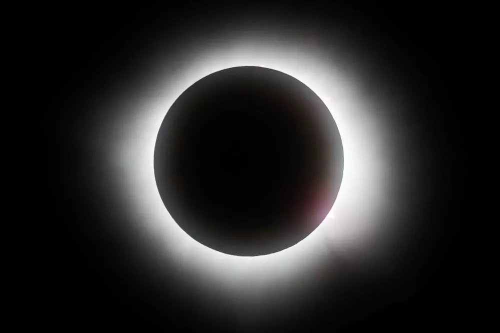 A total solar eclipse is seen from Mazatlan, Mexico April 8, 2024. REUTERS/Henry Romero