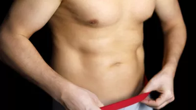 Concept of diet and slimming, erection, impotence / Foto: Oleg Elkov