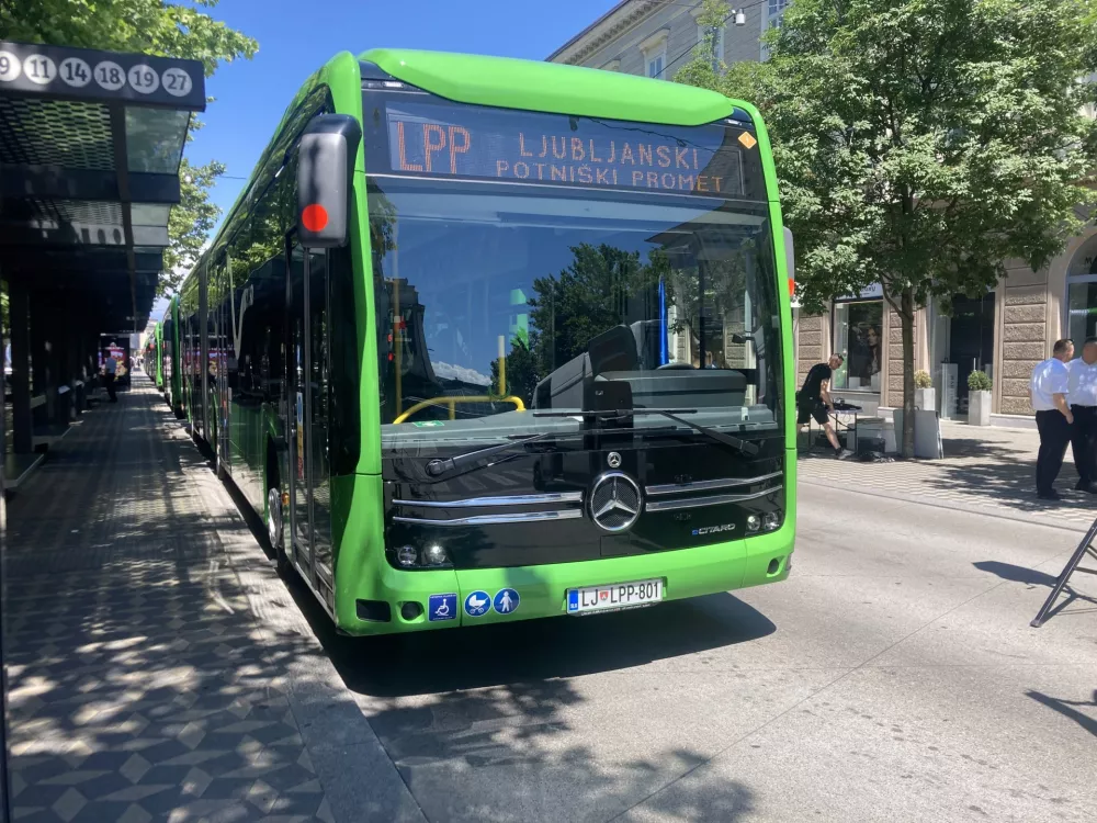 električni avtobusi, prevzem LPP junija 2026 / Foto: Gal Krizmanič