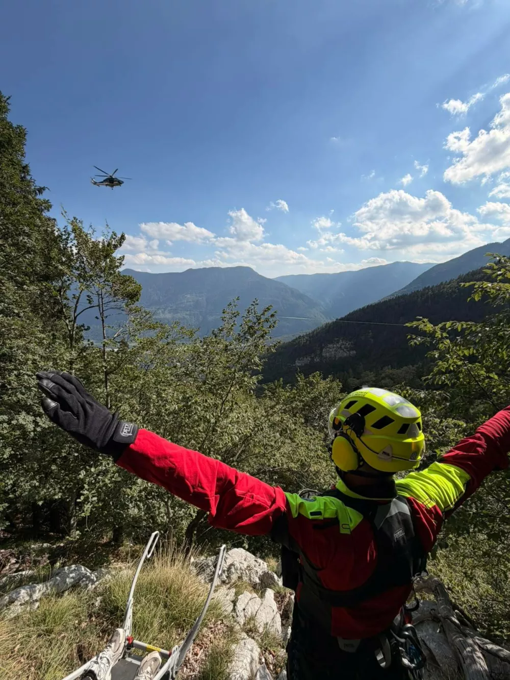 Gorska re&scaron;evalna zveza Slovenije, gore, hribi, re&scaron;evanje, gorski re&scaron;evalci, intervencija / Foto: Grzs