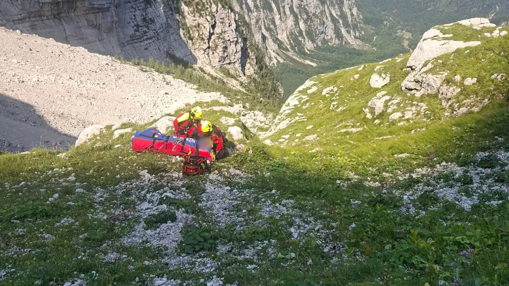 Gorska re&scaron;evalna zveza Slovenije, gore, hribi, re&scaron;evanje, gorski re&scaron;evalci, intervencija / Foto: Grzs