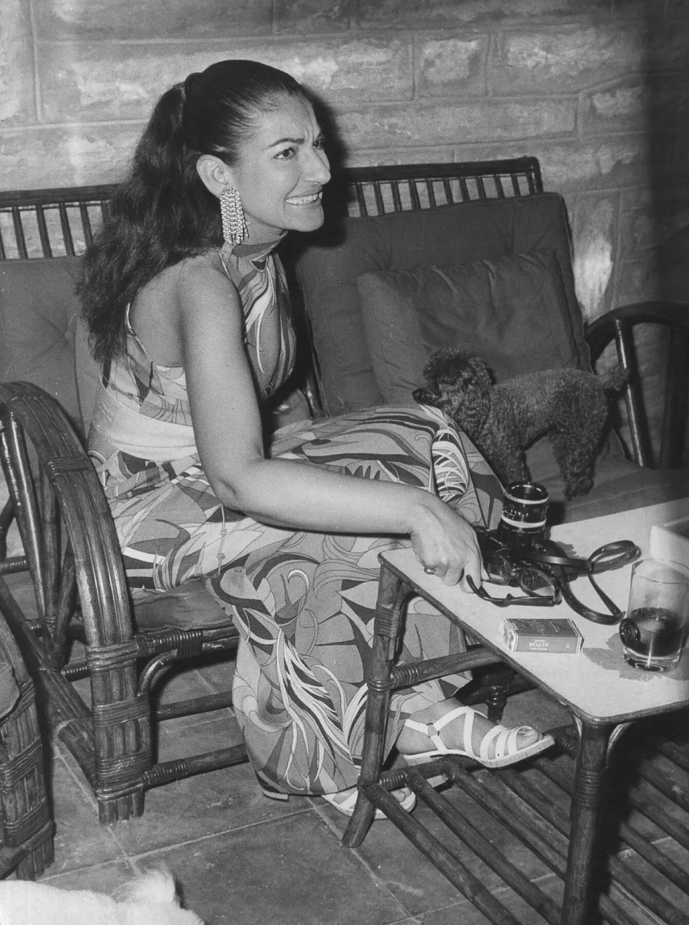Apr. 5, 2011 - MARIA CALLAS in Greece 1970.Supplied by - Photos, inc.,Image: 92390872, License: Rights-managed, Restrictions:, Model Release: no / Foto: Globe Photos Via Profimedia