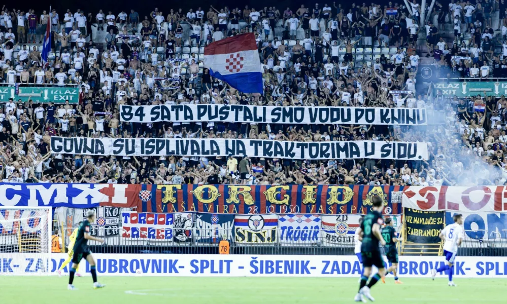Torcida, Hajduk Split, Istra 1961, Poljud 