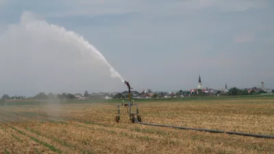 Rakičan, Panvita, kmetijsko zemljišče, polje, namakalni sistem, namakanje. Foto: Tatjana Pihlar 