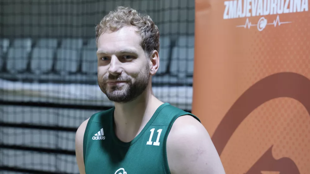 Jaka Blažič- 17.08.2026 - trening ko&scaron;arkarskega kluba Cedevita Olimpija pred začetkom nove sezone//FOTO: Jaka Gasar