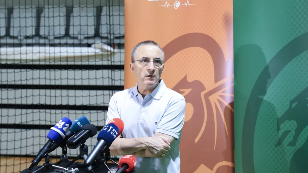 Kre&scaron;imir Novosel- 17.08.2026 - trening ko&scaron;arkarskega kluba Cedevita Olimpija pred začetkom nove sezone//FOTO: Jaka Gasar