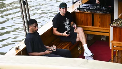 21.08.2026 - Luka Dončić s soigralci iz Los Angeles Lakers na obisku v Ljubljani FOTO: Nik Erik Neubauer