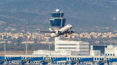 Athens, Greece - September 23, 2020: Aegean Airlines Airbus A320 airplane at Athens Airport in Greece. Airbus is a European aircraft manufacturer based in Toulouse, France.