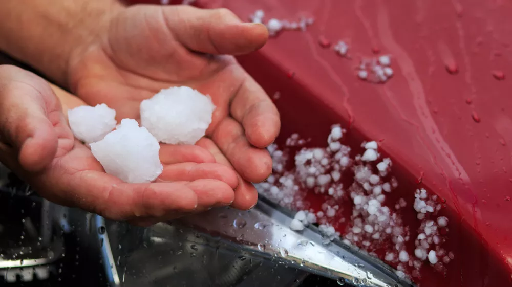 Hailstorm damage