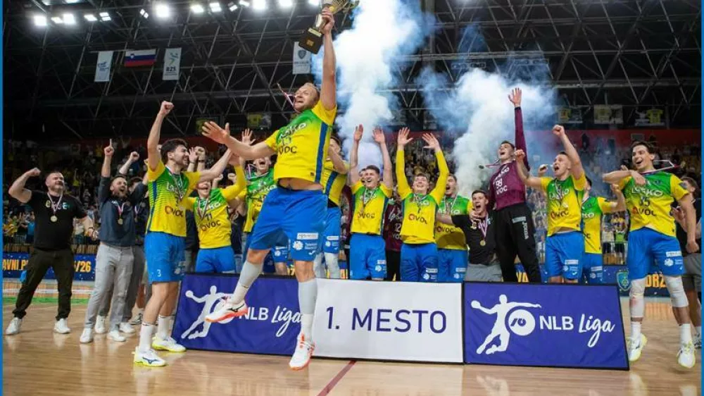 rokomet, celje pivovarna la&scaron;ko, slovan, finale državnega prvenstva