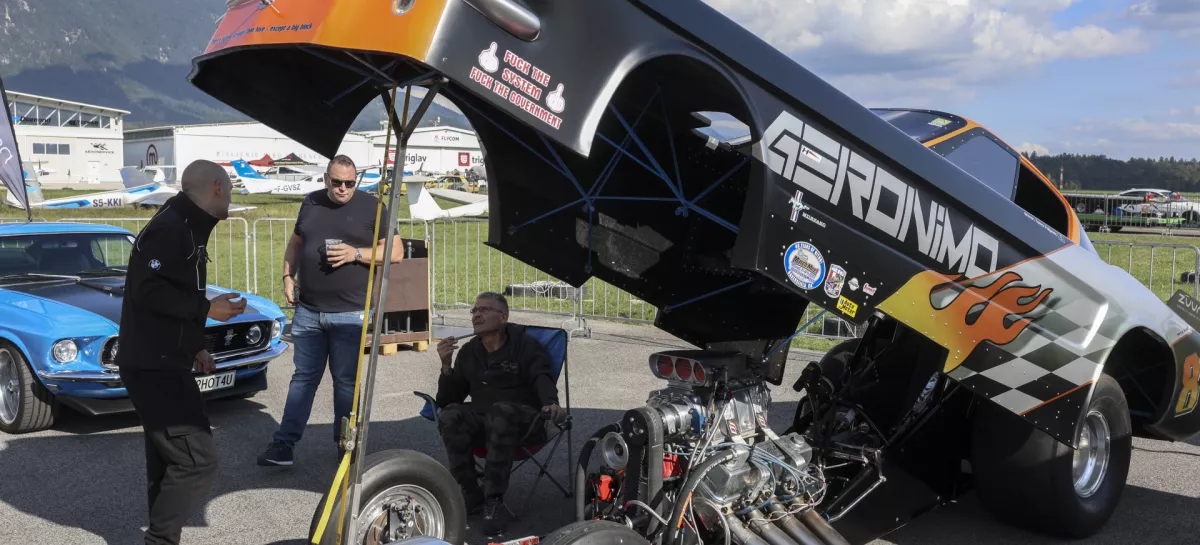 - 21.09.2024 - drag racing - dirkanje z avtomobili, letali&scaron;če Lesce //FOTO: Jaka Gasar