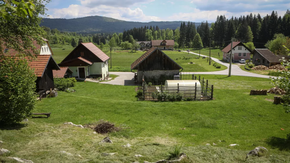 14.5.2025 - Grčarske Ravne so naselje v Občini Ribnica. Reportaža za ObjektivFoto: Luka Cjuha