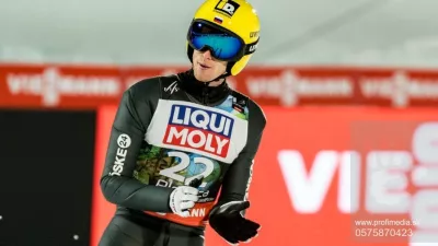 Ski Jumping, Kranjska Gora, Planica World Championships (Singles Final), Evgeny Klimov, 12-Dec-2020,,Fotografija: 575870423, Licenca: Rights-managed, Omejitve:, Izdaja modela: no 