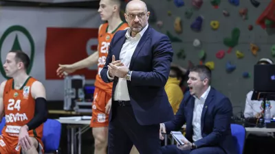 Zvezdan Mitrović- 20.02.2026 - ko&scaron;arka - finale pokala Slovenije za Mo&scaron;ke - Cedevita Olimpija je zmagovalec pokala Spar//FOTO: Jaka Gasar