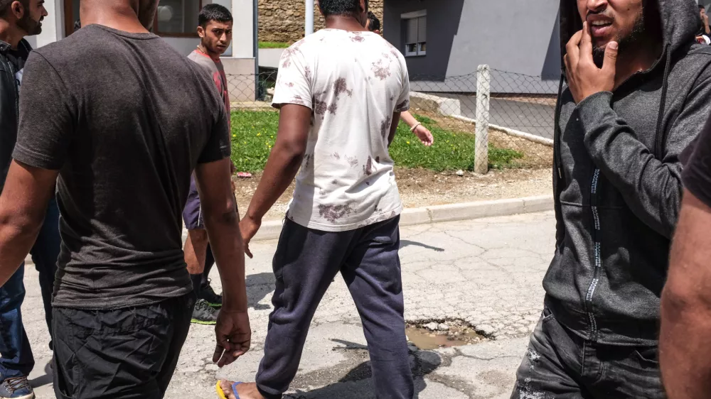 - 11.06.2018 - Velika Kladu&scaron;a- Migranti 2018 - Bosna in Hercegovina (BIH) - nova migrantska balkanska pot iz Makedonije preko Kosova, Črne gore, Bosne in Hercegovine proti zahodni Evropi - džamijska begunska pot - begunci -  //FOTO: Luka Cjuha.