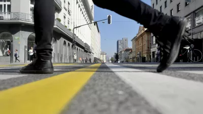 pešecEvropski teden mobilnosti 2012 na temo Prava smer      //FOTO: Tomaž Zajelšnik