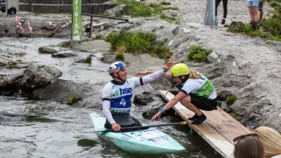 - Žiga Lin Hočevar,- 30.05.2026.- Svetovni pokal Kanu 2026, Tacen.//FOTO: Bojan Velikonja