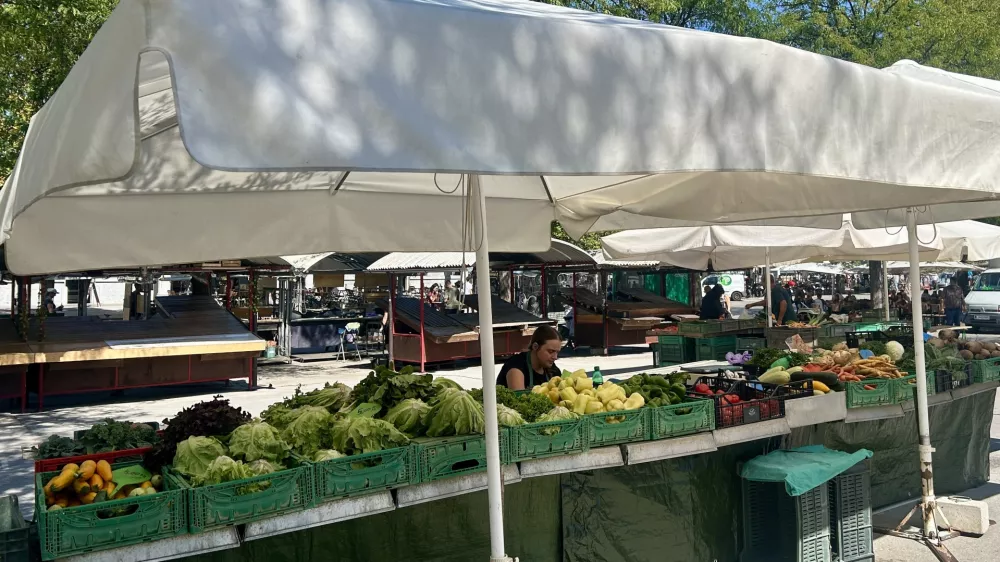 Obisk tržnice se po poletju poveča. F &Scaron;pela Ferlin