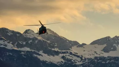 Helikopter, Gorska re&scaron;evalna zveza, voja&scaron;ki helikopter, gore, planine