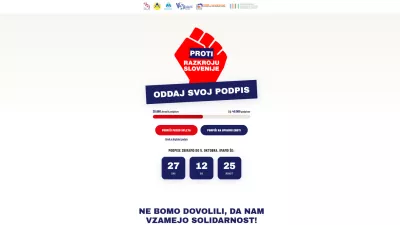 Proti razkroju Slovenije